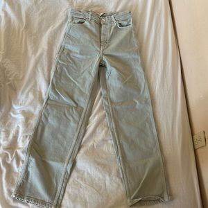 Zara high waisted cargo pants